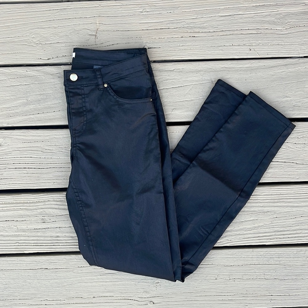 Black Pleather Pants